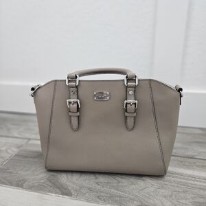 Michael Kors Taupe Satchel